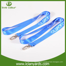 New Style Cheap Custom Hot Selling Polyester Material Lanyards For A Big Meeting